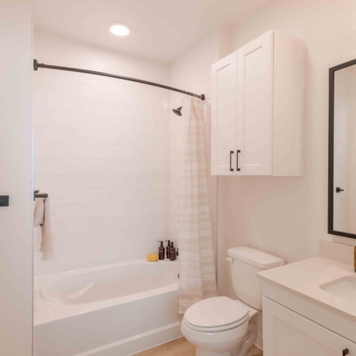 Bathroom options with thoughtful details